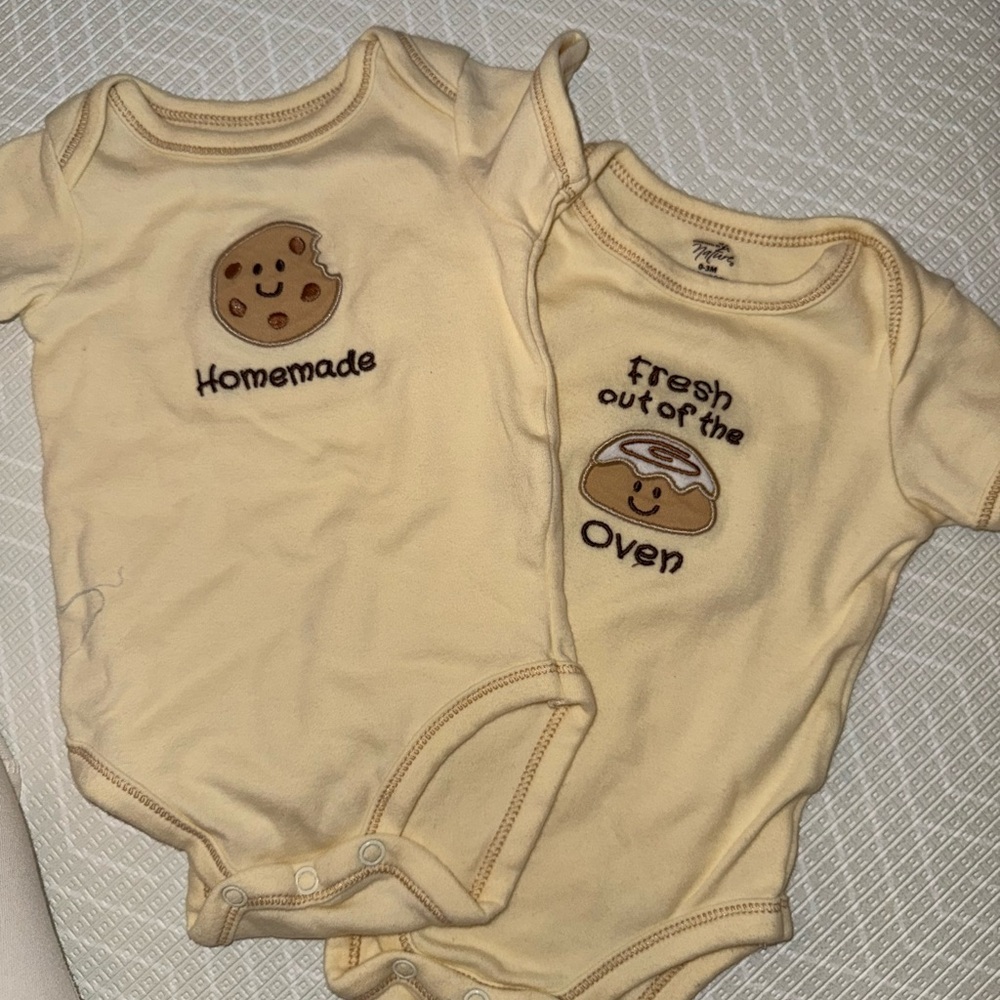 Cute Cookie-Themed Bodysuits for Kids